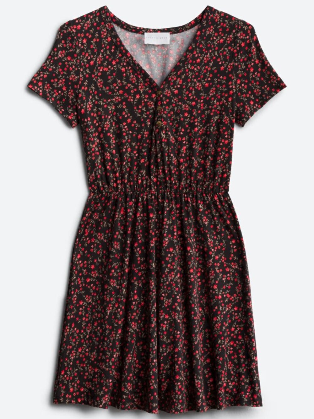 French Grey Shirley Knit Dress